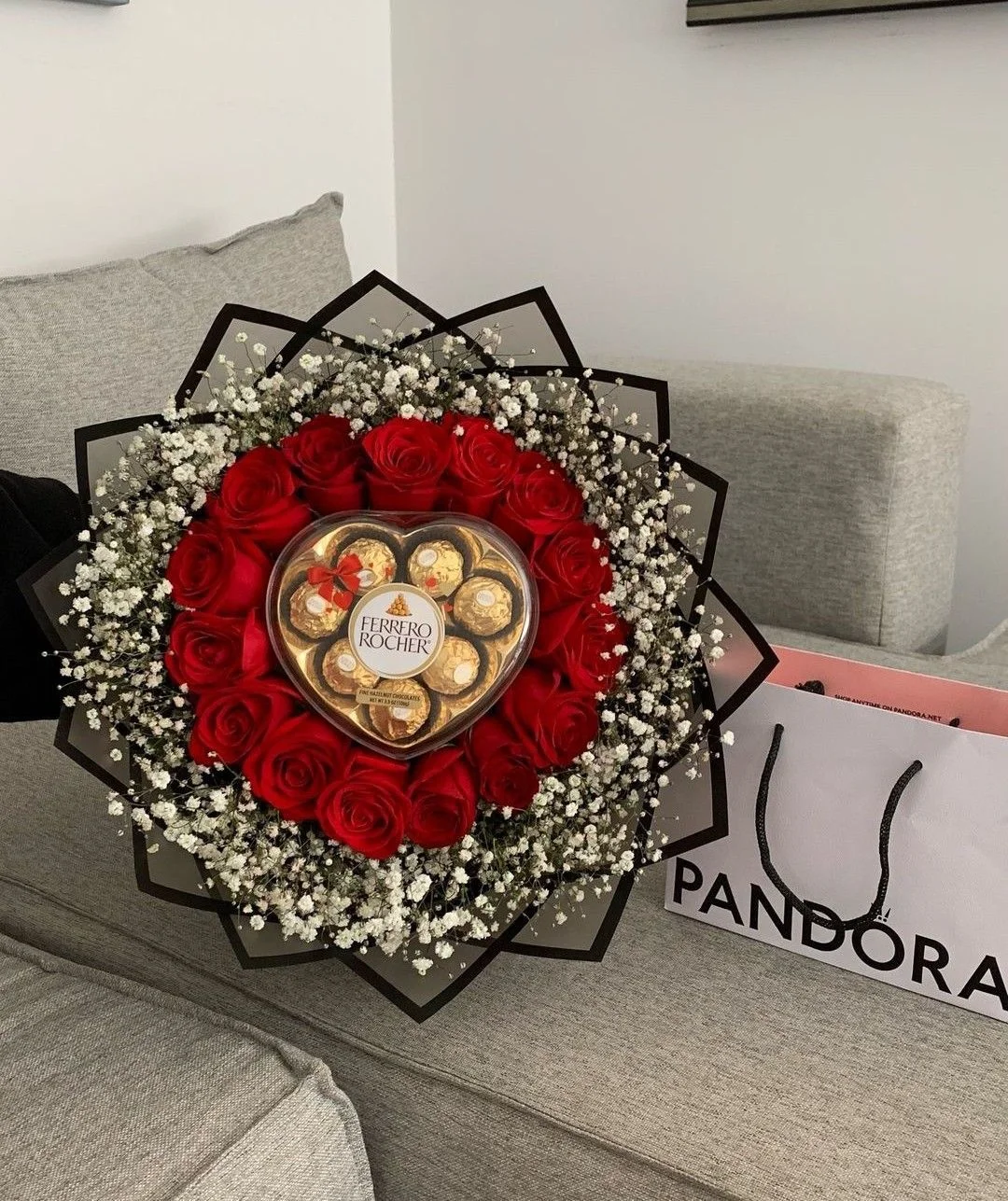 Combo Letal - Rosas con Ferrero Rocher