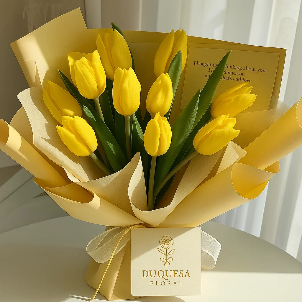 Despertar de Primavera - Bouquet de tulipanes
